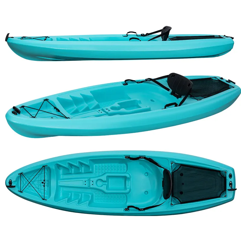 Kayak monoplace moulé