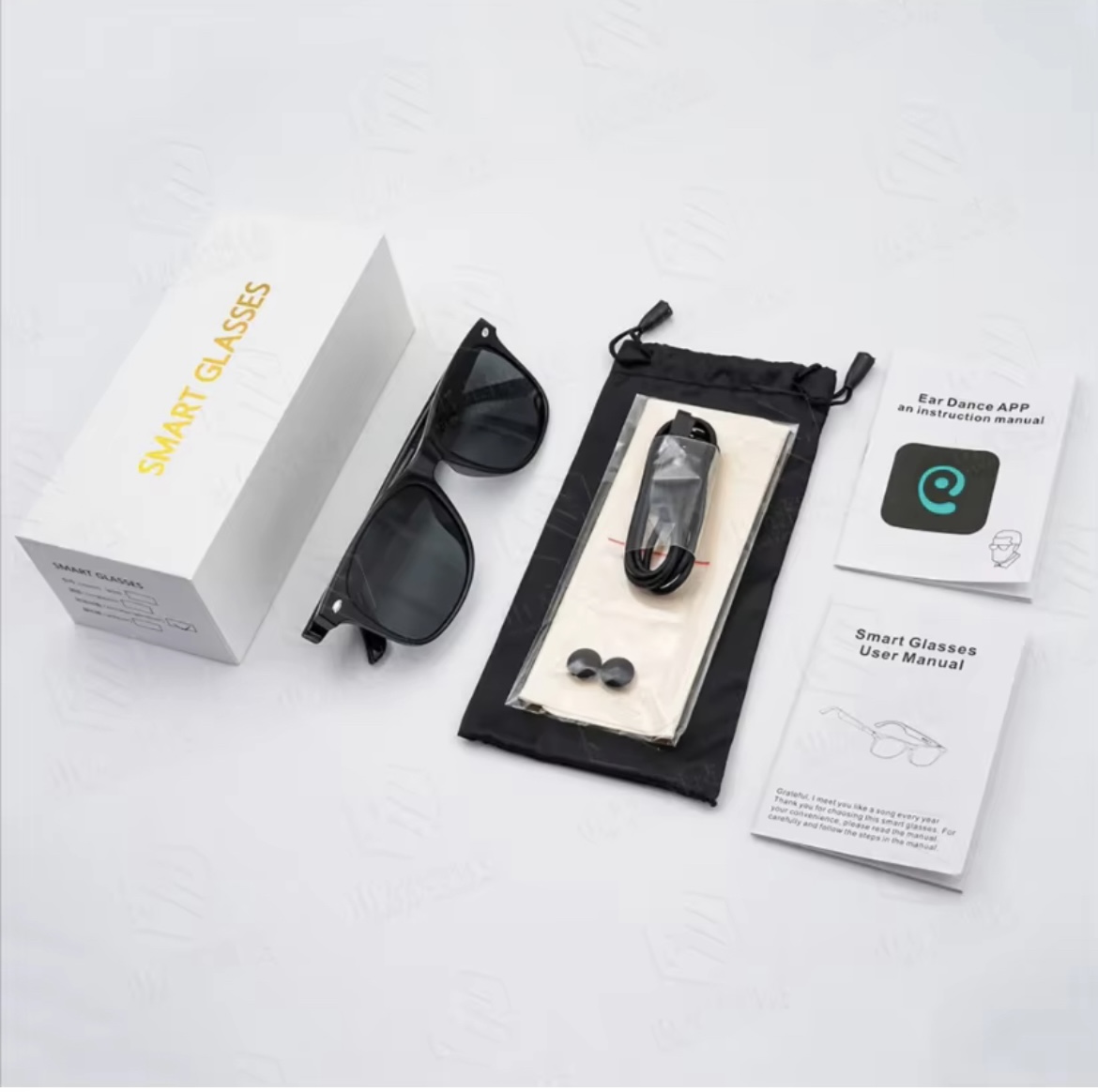 Lunettes intelligentes avec caméra