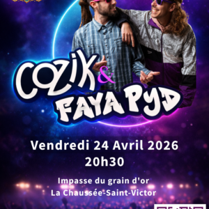 Concert COZIK & FAYA PYD 24 Avril 2026